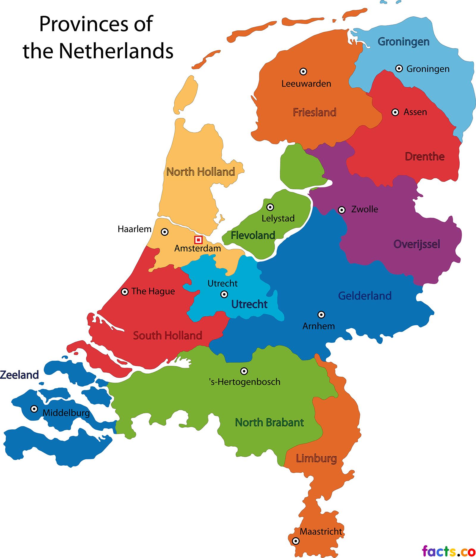 Mapa De Holanda