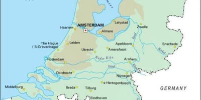 Holland rio mapa