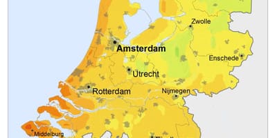 Holanda sol mapa